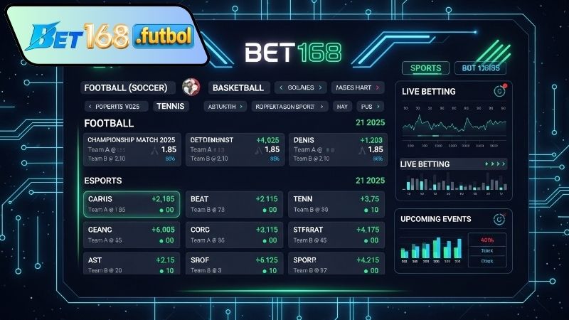 Điểm nổi bật soi kèo Bet168 2025